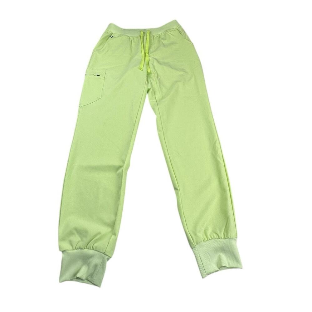 Figs Scrub Jogger Pants Womens Medium Zamora Sea Mist Nurse Medical NEW - Picture 1 of 10